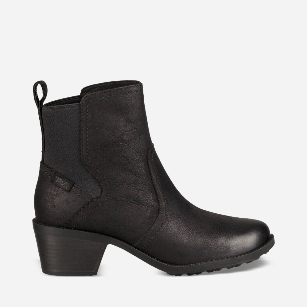 Dámské Chelsea Boots Teva Anaya WP Černé - CZ177624